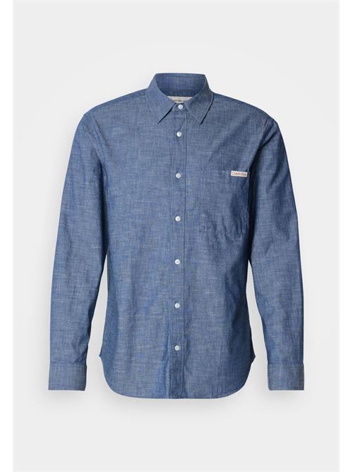 ls chambray classic shirt CALVIN KLEIN JEANS | LV04RF109GC32
